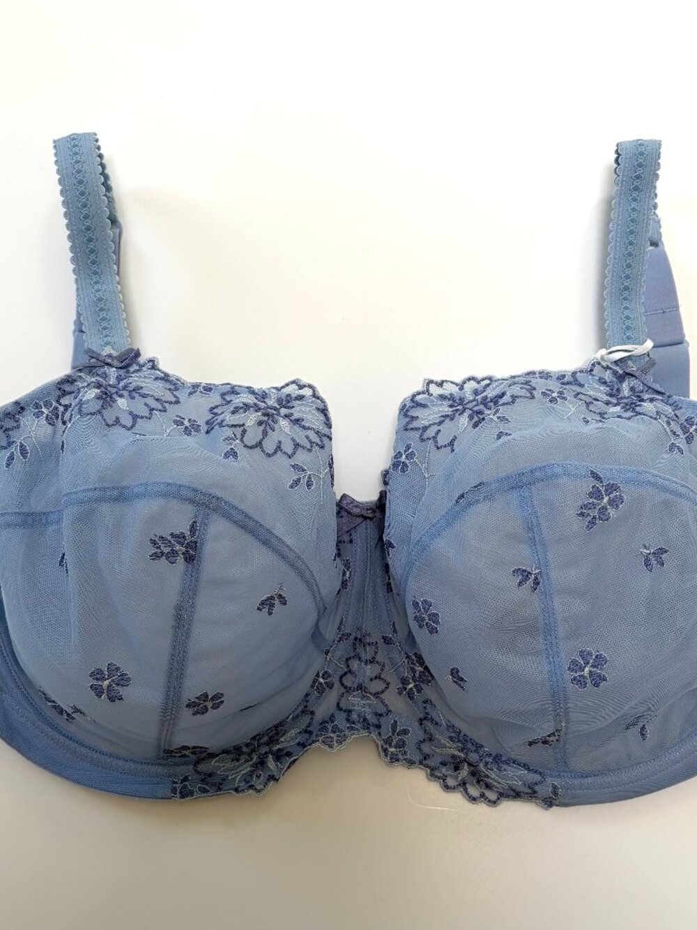 Panache Ariza Superbra in Cornflower Blue 34M US/34J UK NWT